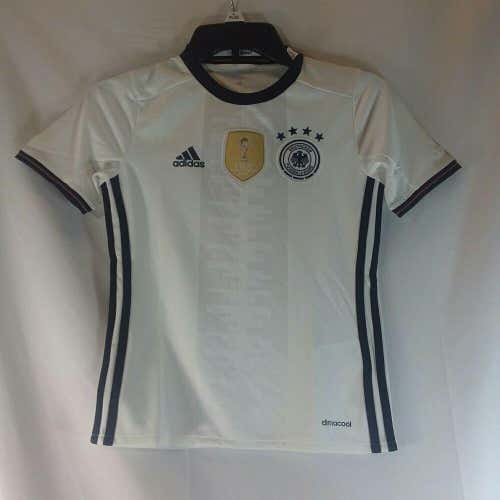 Adidas 2014 Fifa World Chanpions White Soccer Jersey Small NEW  *FIRM PRICE*