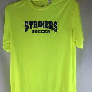 A4 Soccer Jersey Mens Neon Yellow - Small