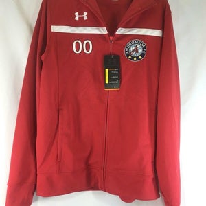 Under Armour UA Campus Warm-Up Jacket Red Mens Size Small