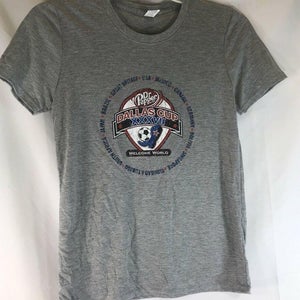 Texas Dallas Cup XXXVII Soccer T Shirt Gray Mens - Medium