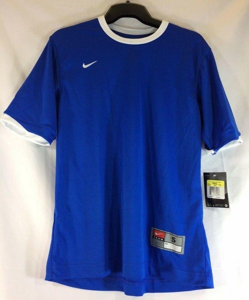 Nike Dri-Fit Cotton L/S Swoosh Tee - Light Blue - Soccer Master