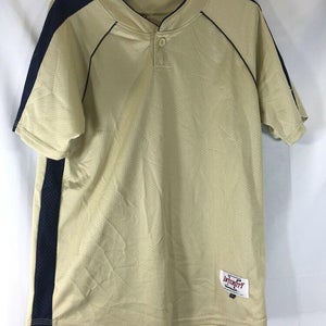 Intensity Athletics Baseball Jersey Uniform Gold Youth - XL Firm Price