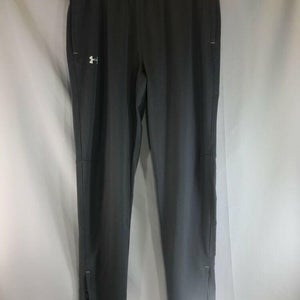 Women's Under Armour Fitted Challenger Knit Soccer Athletic Pants Gray Medium