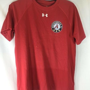 Under Armour UA Soccer Jersey Shirt Andromeda FC Red Youth Large