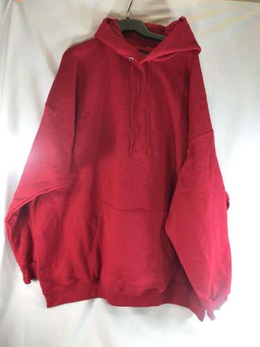 Ultimate Hanes Long Sleeve Hoodie Red Mens Size - 3XL  *FIRM PRICE*