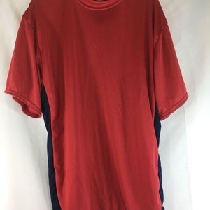 Game Gear Soccer Jersey Athletic Shirt Red Mens Large