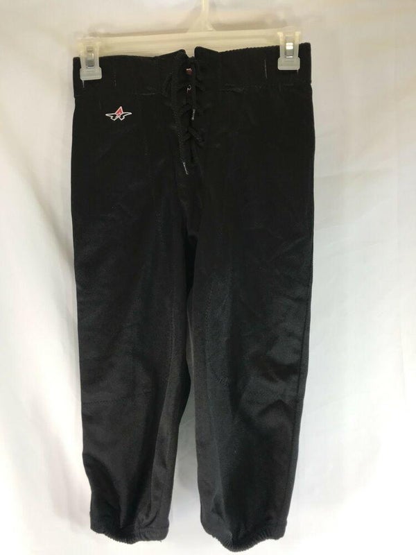 Alleson Athletic Football Pants (Without Pads) Black - Youth Large