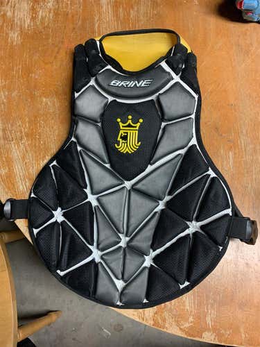 Black Adult Medium Brine Eraser Chest Protector