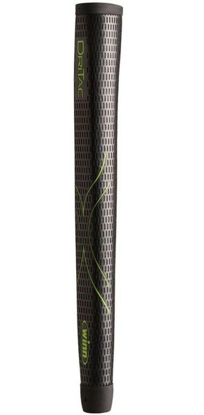 Winn Golf Dri-Tac DriTac Midsize Pistol Putter Grip Black Green 68DT-BK NEW! Firm Price