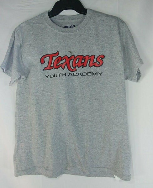 Texans Youth Academy T Shirt Gray Youth Large