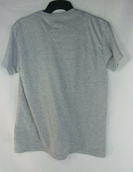 Academy Boys Large T Shirt Gray Neon Texans Shirt Youth L Lg EUC