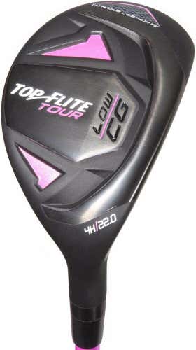 Top Flite Golf Womens Tour 4 Hybrid 22° LCG Right Hand Aldila Ladies Flex NEW  *FIRM PRICE*