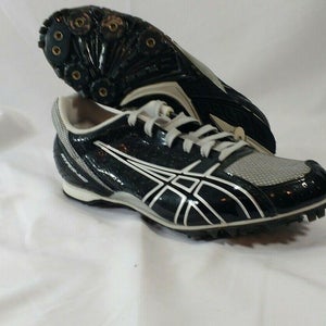 Asics Hyper MD Black White Size 5.5 Mens Soccer Cleats Shoes  *FIRM PRICE*