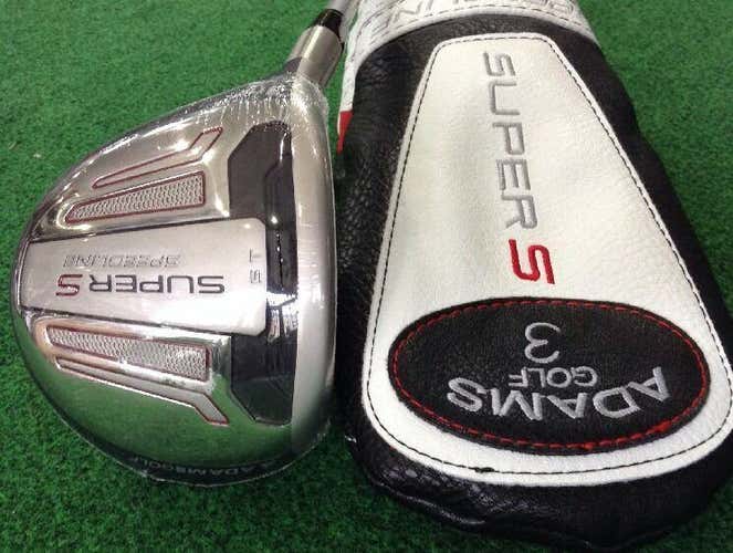 Adams Golf Super S Black Speedline VST 3 Fairway Wood 15° Stiff Flex  MLH NEW! Firm Price