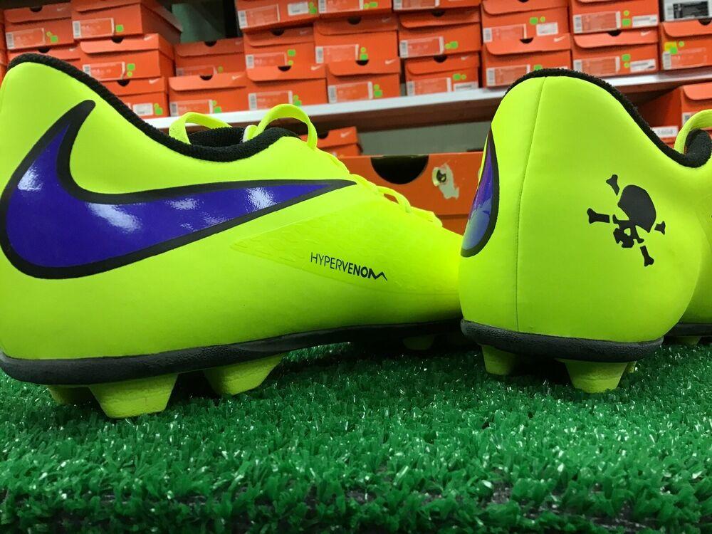 New Nike Jr Hypervenom Phade FG -R Volt 
