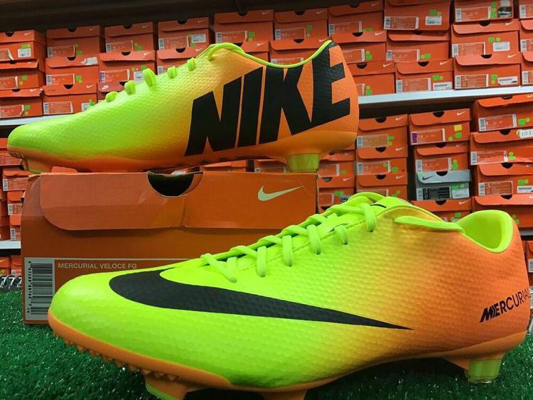 nike mercurial orange yellow