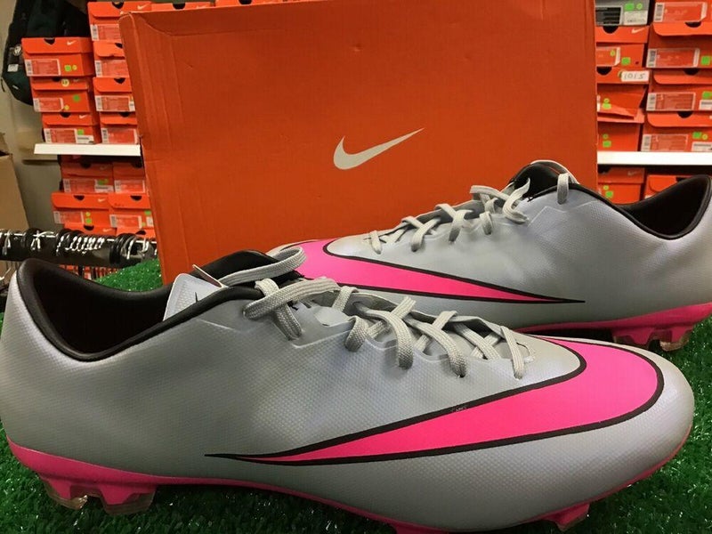 Cuarto saber Punta de flecha New Nike Mercurial Veloce II FG Grey / Pink Soccer Cleats Size 11 New In  Box FIRM PRICE | SidelineSwap