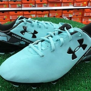 Under Armour Womens SF Flash Firm Ground Soccer Cleats Teal Size 7 NIB FIRM PRICE