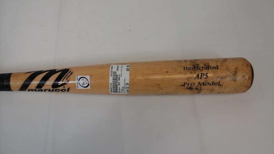 Used Marucci Ap5 Maple 32" -2 Drop Bb Sb Bats Wood