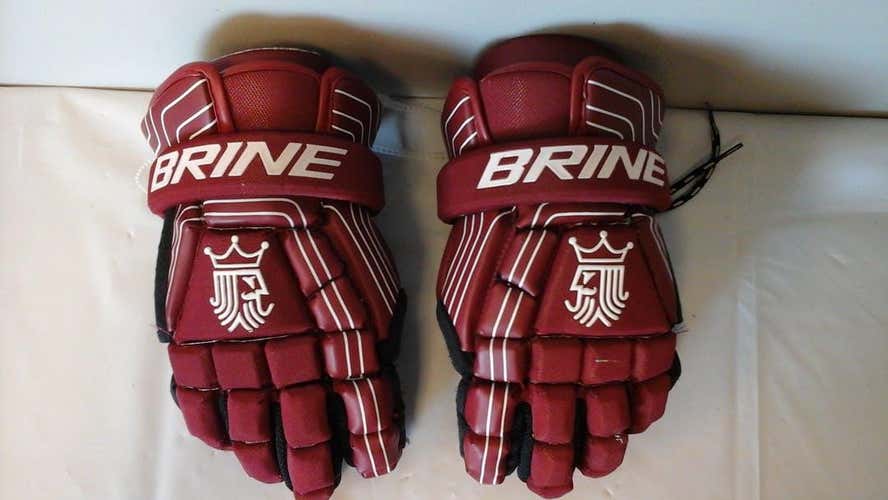 Used Brine Lglksl Sm Lacrosse Mens Gloves