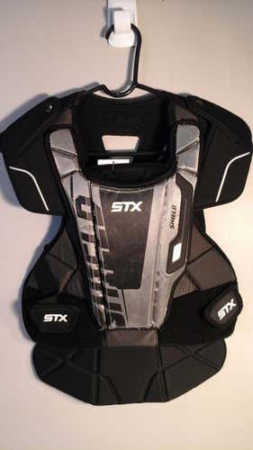 Used STX Shield Lacrosse Goalie Chest Protector Small