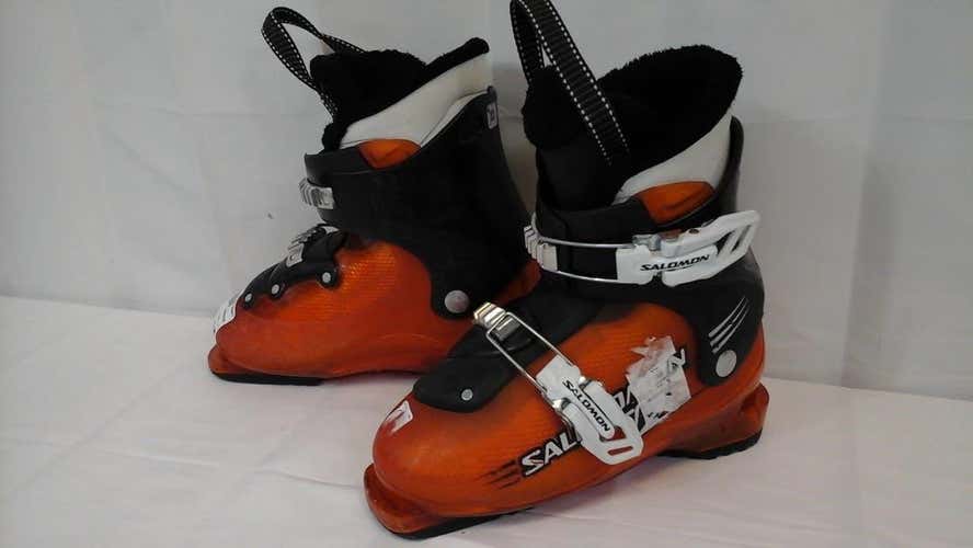 Used Salomon T2 210 Mp - J02 Downhill Ski Boys Boots