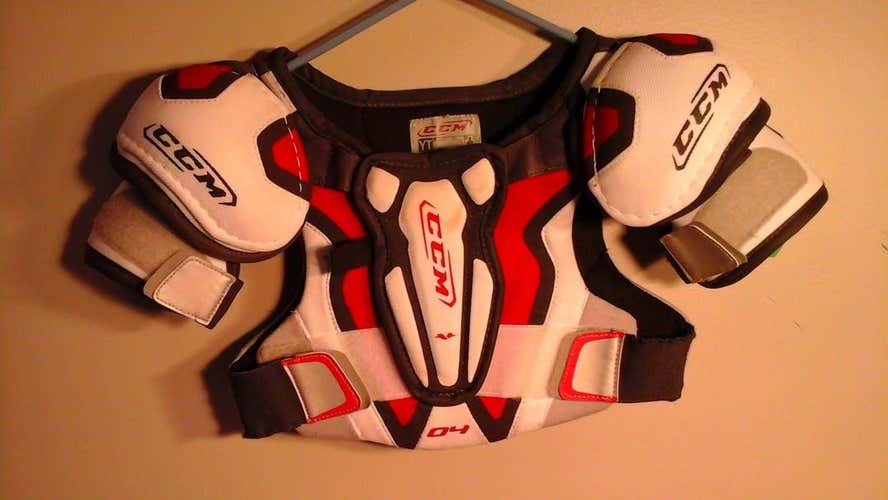Used Ccm Vector 04 Sp Lg Hockey Shoulder Pads