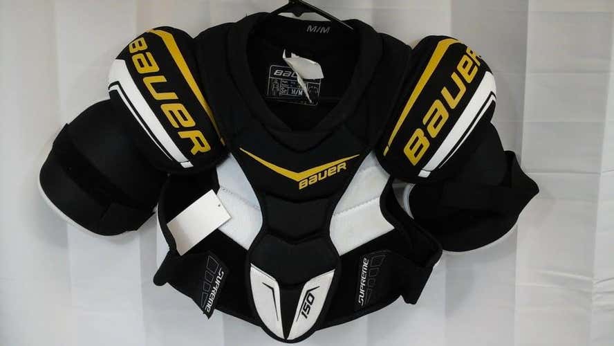 Used Bauer Supreme 150 Md Hockey Shoulder Pads