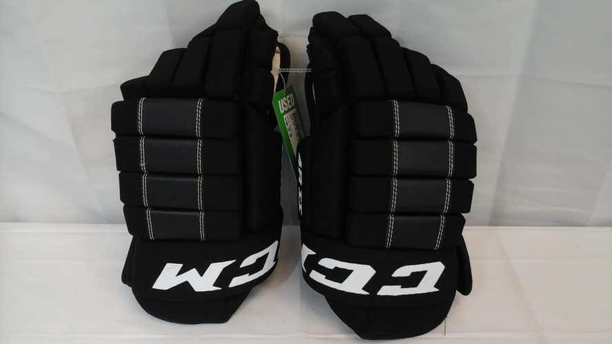 Used Ccm 4r Ii 15" Hockey Gloves