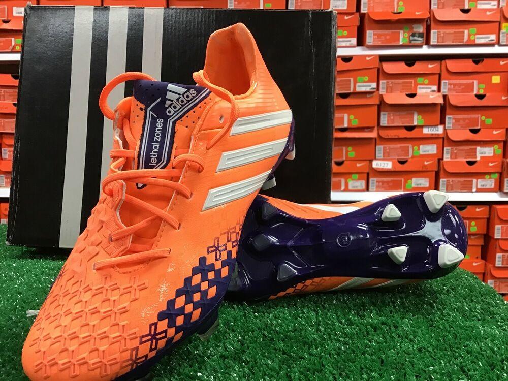 purple predator cleats