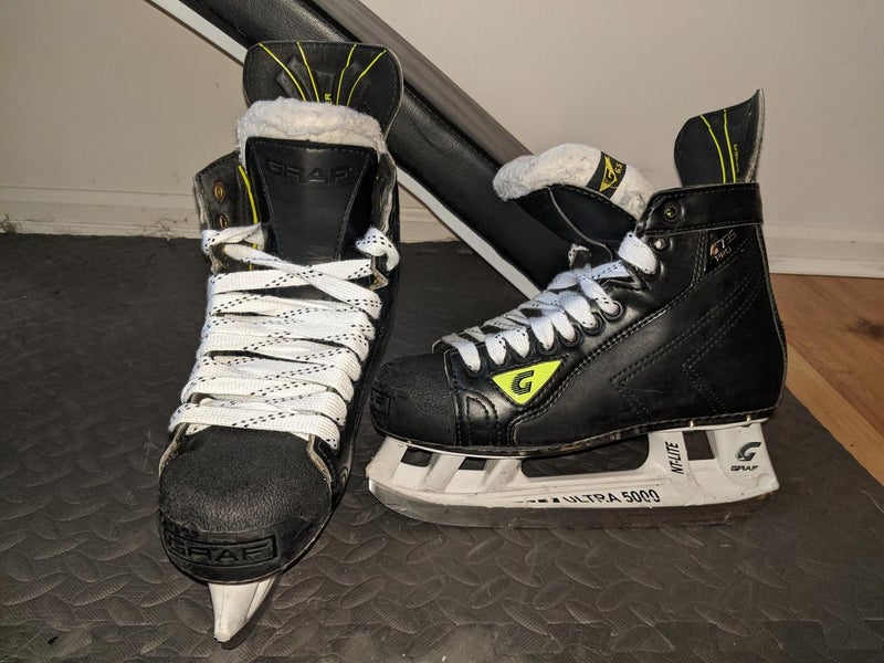 Senior Graf Supra 735 Hockey Skates D&R (Regular) Size 6.5