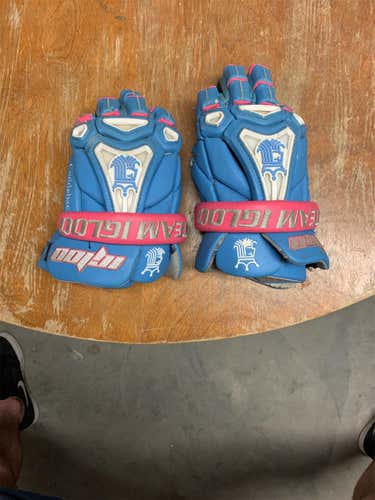 Blue Igloo Player Brine King  Lacrosse Gloves