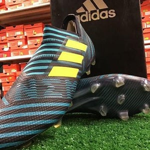 Adidas Nemeziz 17+ 360 Agility Fg Soccer Cleats - Size 10 - Blue - New In Box FIRM PRICE