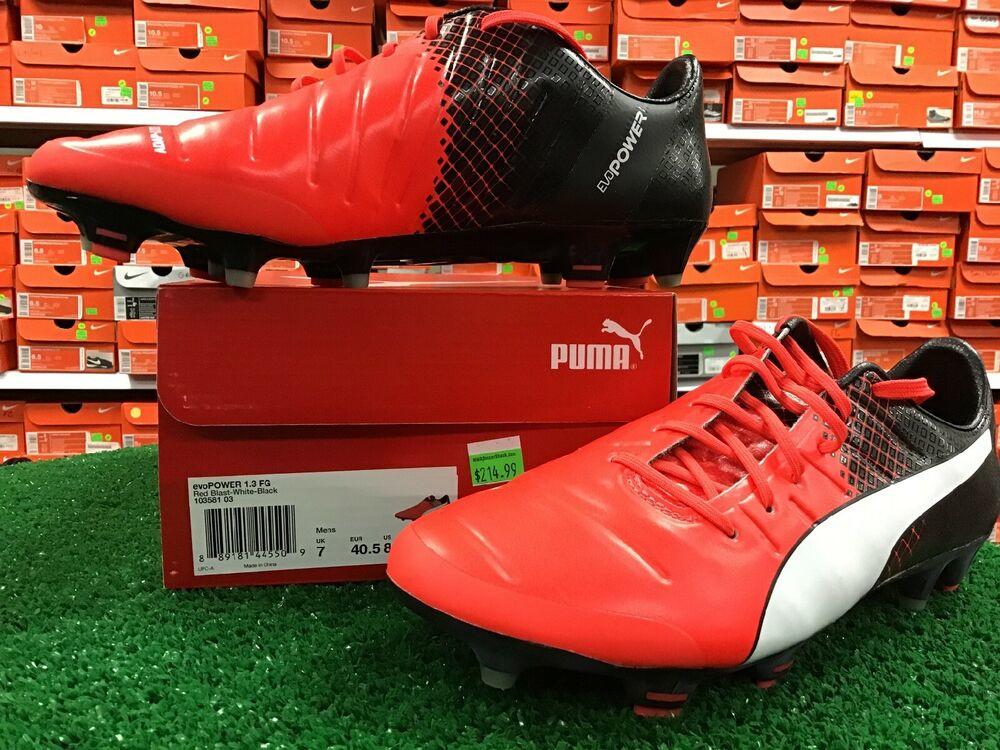 puma evopower red and black