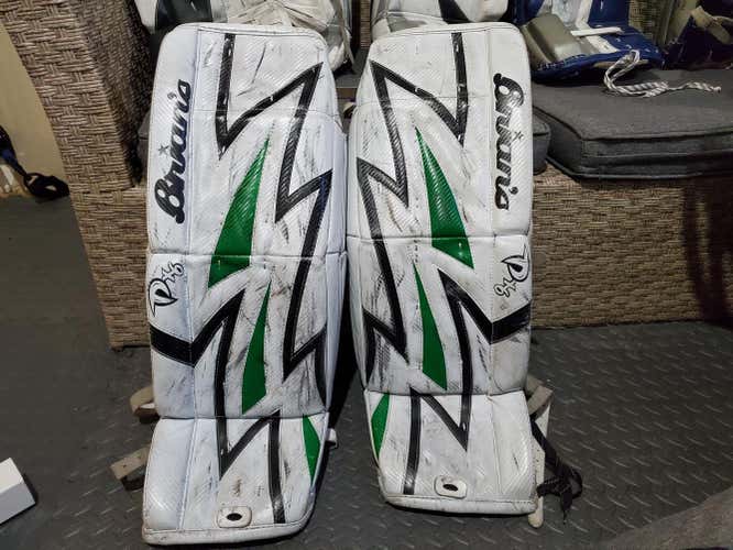 White Intermediate 29" Brian's DX6 Goalie Leg Pads