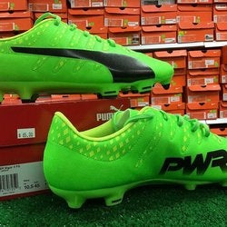 New Puma EvoPOWER Vigor 4 FG Spccer Cleats Green Size 11.5 New In Box FIRM PRICE
