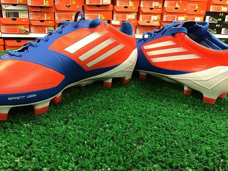orange f50 boots