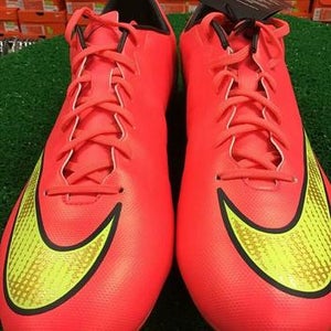 New In Box Mercurial Veloce II AG Soccer Cleats Pink / Yellow Size 11.5 FIRM PRICE