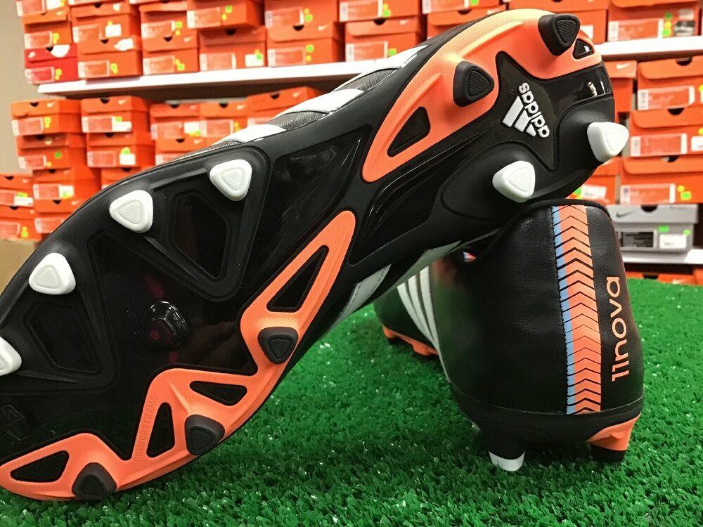 Adidas 11Nova FG J Black / Peach / White Soccer Cleats Size 3.5 New In Box  | SidelineSwap