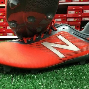 New Balance Furon FG Soccer Cleats Orange / Grey Size 11.5 New Without Box FIRM PRICE