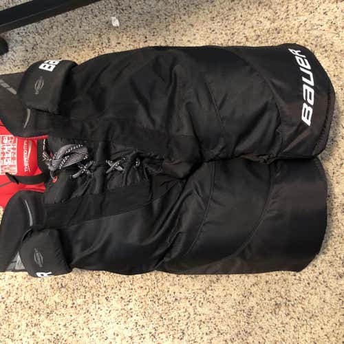 Black Senior Extra Large Bauer Bauer Vapor X900 Lite  Hockey Pants