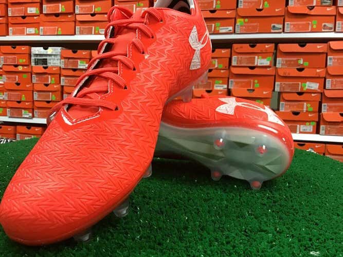 Under Armour Clutchfit Force 3.0 FG Soccer Cleats Coral Size 9 New In Box FIRM PRICE