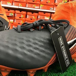Nike Magista Obra 2 Pro DF FG Soccer Cleats Grey Orange Black Size 8.5 NIB FIRM PRICE