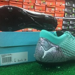 Puma Future 2.4 FG /AG Soccer Cleats Teal / Silver Size 11 Brand New In Box FIRM PRICE