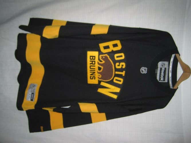 Boston Bruins Reebok Throwback Hockey Jersey men's XXL Black Winter Classic