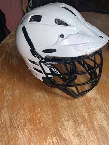 White Youth Player Cascade CLH2 Helmet