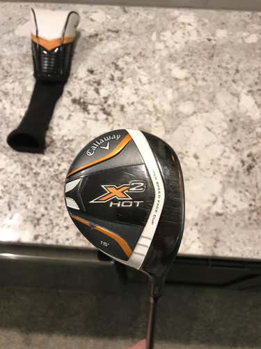 Men's Callaway Right Handed X2 Hot Pro Fairway Wood Extra Stiff Flex 3 Wood
