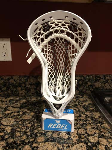 New Attack & Midfield ECD Lacrosse Strung Rebel Head