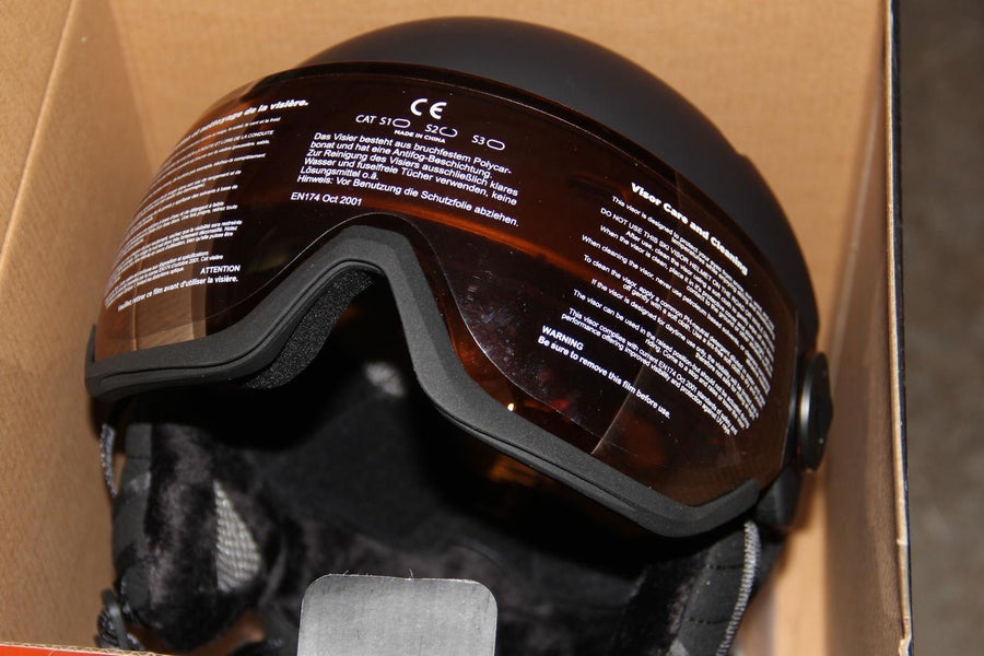 NEW HEAD The KNIGHT helmet KNIGHT helmet with interchangeable integrated visor titan size M/L (54-57