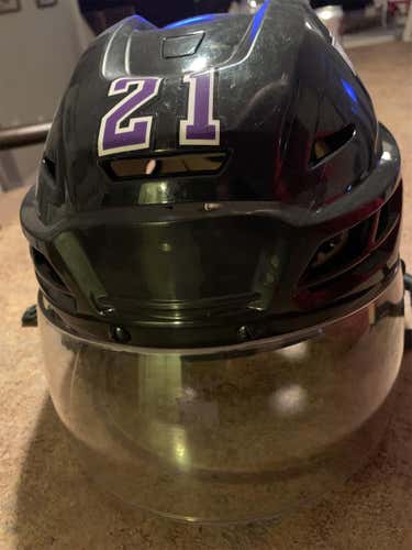 Black  Large CCM Resistance 110 Pro Stock Helmet